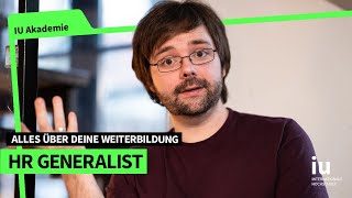 HR-Generalist:in | Deine Weiterbildung an der IU Akademie