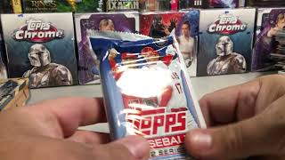 2025 Topps Baseball Cards Opening Series #6 - Jumbo Hobby Pack of 2022 Topps Series 1