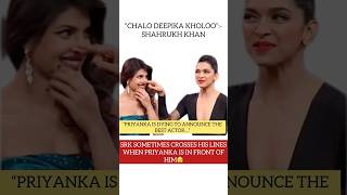 “Please Deepika Kholo…”:- Shahrukh khan| He gets over-expressive in front of Priyanka