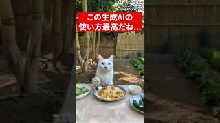 「AIねこ」という謎コンテンツが生み出される...。←ありえんけど可愛すぎる...。