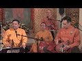 three hour meditation with kirtan led by srf monks kirtan group 2020 srf online world convocation