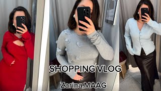 ШОПИНГ ВЛОГ: ОБЗОР КОЛЛЕКЦИЙ ZARINA,MAAG|Что купить на весну?