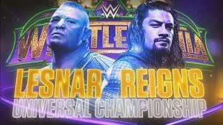 WWE Wrestlemania 34: Brock Lesnar vs. Roman Reigns - Official Promo