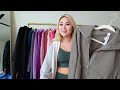 my *insane* lululemon scuba hoodie collection try on