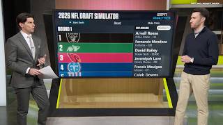 Using the ESPN Analytics 2026 NFL Draft SIMULATOR! 🎮 What all can happen? | NFL Draft Daily