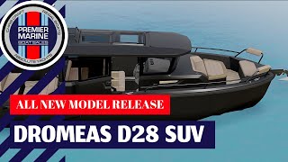 Dromeas D28 SUV- For Sale by Premier Marine Boat Sales Sydney australia!