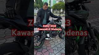 Exhaust Sound Z650/ 2023 : Kawasaki X Modenas #modenas #kawasaki