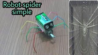 how to make a Robot spider - very easy [newcd]