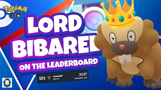 Lord Bibarel takes VBasist60 to the Leaderboard! Pokémon GO PvP