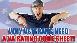 Why Veterans NEED Their VA Rating Code Sheet!