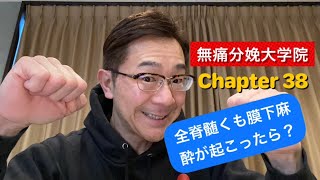 Chapter 38 全脊髄くも膜下麻酔が起こったら？【図表でわかる無痛分娩プラクティスガイド】致死的合併症の１つである全脊髄くも膜下麻酔について超基本から解説。