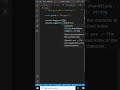 JavaScript String charAt() method - JavaScript Tutorial for Beginners