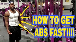 HOW TO GET ABS FAST UPPER LOWER AB WORKOUT