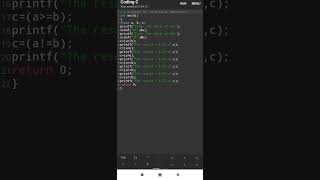 Relational Operators | Coding C
