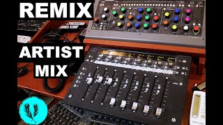 Using Avid Artist Mix \u0026 Softube Console 1 to Remix COUNT ON ME