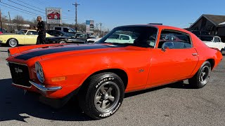 Test Drive 1973 Chevrolet Camaro 454 Big Block $27,900 Maple Motors #2851