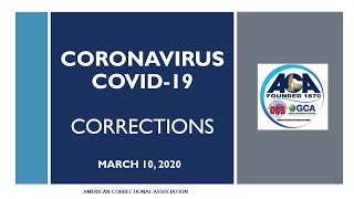 Coronavirus COVID-19 Webinar March 10, 2020