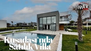 Bir Dönüm İçerisinde Geniş ve Ferah Modern Villa | Kuşadası'nda Satılık Villa