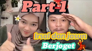 Part 1‼️Suaranya Jasun membuat Irsal merinding dan ikut berjoget 😎😎‼️#fauzana #masiyun #jasunbiber