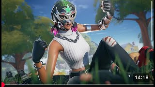 Fortnite Battle Royale-Meine Freundin spielt Solo Cash Cup Final