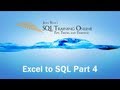 BCP (Bulk Copy Program) - Excel to SQL Server - Part #4