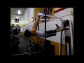 inverted rows on pull up bar abs by ryan leung