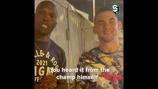 Chad Ochocinco Apologizes To Dustin Poirier After Betting On Conor McGregor | UFC 264 #Shorts