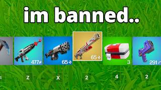 Fortnite With BANNED Secret Weapons..