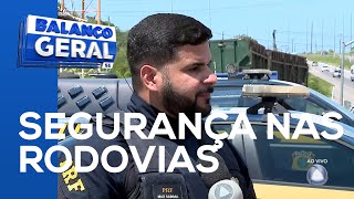 PRF orienta cndutores para evitar acidentes nas rodovias - Balanço Geral Sergipe