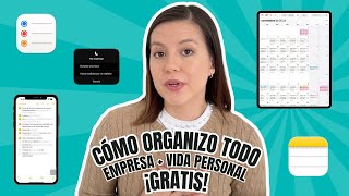 Mi sistema de ORGANIZACIÓN: EMPRESA y VIDA PERSONAL con herramientas GRATIS