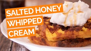 Salted Honey Whipped Cream