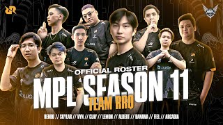 Download Mp3 OFFICIAL LINEUP TEAM RRQ FOR MPL SEASON 11