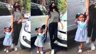 Shilpa Shetty's Daughter Samisha Steals The Limelight As She Waves To The Paparazzi
