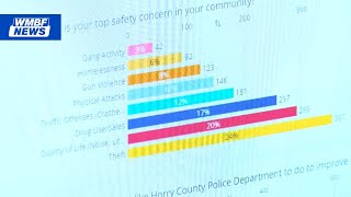 Horry County Police Department survey shows biggest concerns in the community