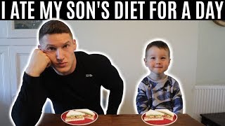 I ate my son's diet for a day