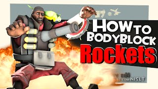 TF2: How to body block rockets [Best Teamwork EVER?]