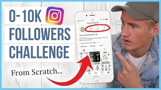 🔥 0 to 10k Followers Instagram Challenge - (Part #1): Growing First 1000 Followers from SCRATCH 🔥
