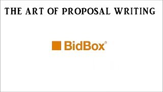 The Art of Proposal Writing