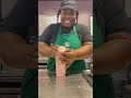 peach cobbler frappuccino 🍑 foodie viralreels reelsshorts subscribe asmr starbucks tiktok