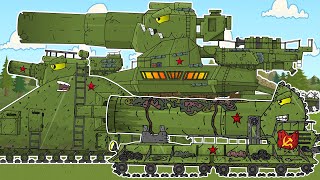 Танковая Война. Мега Армия Танков - Мультики про танки