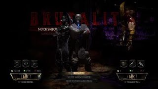 Mortal kombat 11 noob saibot brutality tutorial:  decapper