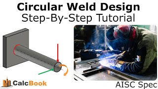 Circular Fillet Weld Design (AISC and Blodgett)