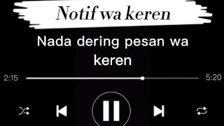Download Lagu Nada dering pesan wa ADA PESAN DARI AYANG keren No... MP3 Gratis