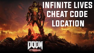 Doom Eternal: Infinite Extra Lives cheat code location