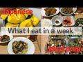 【Vlog#1】What I eat in a week ｜ Japanese ｜Meal prep｜ healthy｜Summer vegetables ｜