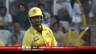 CCL 5 Semi Final 1 Chennai Rhinos Vs Karnataka Bulldozers 2nd Innings Part 1/4