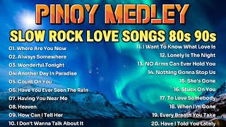 SLOW ROCK LOVE SONGS 80S  90S | EMERSON CONDINO NONSTOP COLLECTION 2024 | MGA LUMANG TUGTUGIN 90S