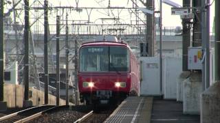 名鉄6500系+6000系(鉄仮面)急行  新鵜沼行き  中小田井駅通過