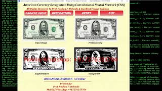 Python Code On Currency Recognition Using Image Processing Currency Classification Using Python Code