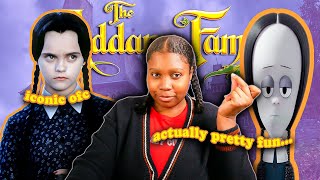 I watched **THE ADDAMS FAMILY** for the first time ( Live-Action vs Animated)